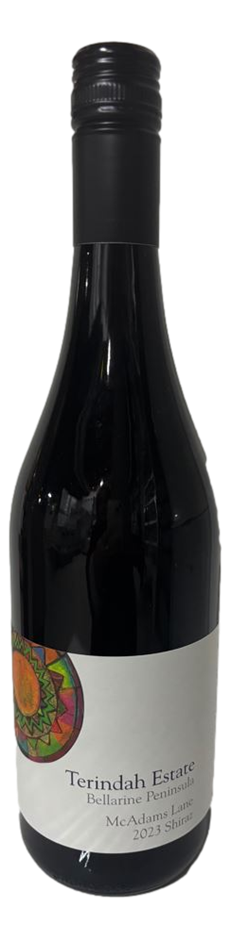 Terindah Estate McAdams Lane Shiraz 2023 (12x 750mL), VIC.