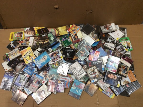Mixed Assorted DVD / VCD / CD Movies