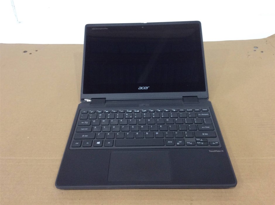 Acer TravelMate Spin B3 N6000 8GB 256GB Black Laptop