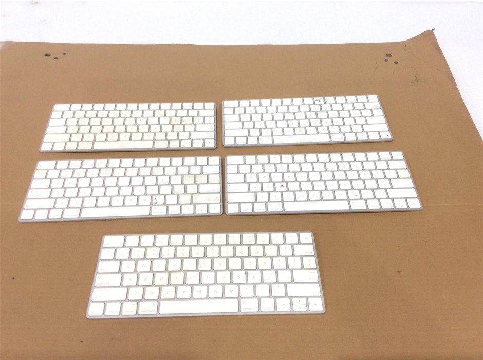 Apple A1644 Magic Keyboards (Lot of 5)