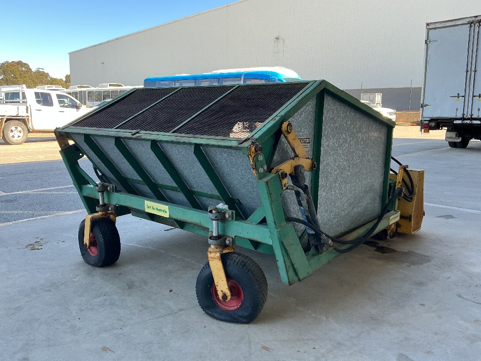 Turf Tech Australia sweeper attachment