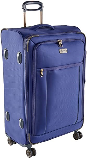 JEEP, South Dakota 4 Large Trolleycase, Dark Blue, 48 x 25 x 70 cm, Lightwe