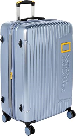 NATIONAL GEOGRAPHIC, Oxygen Hardside recycled iPET, Ice Blue, 48 x 30 x 74
