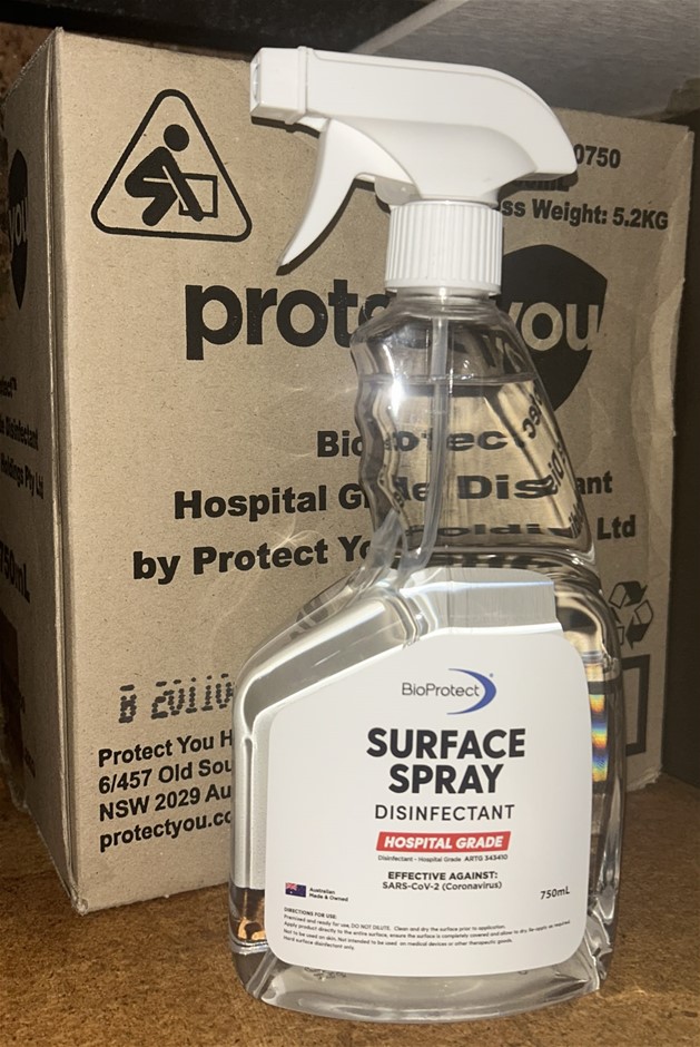 6x BioProtect Surface Spray Disinfectant