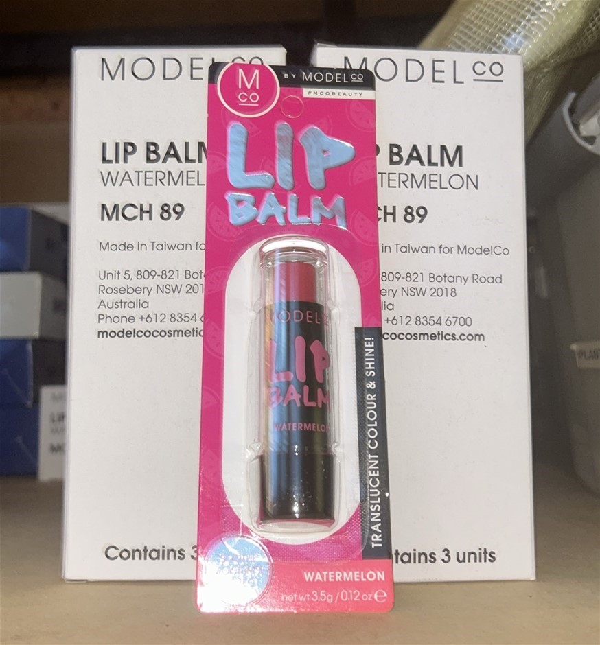 6x MODELCO Lip Balm (Watermelon)