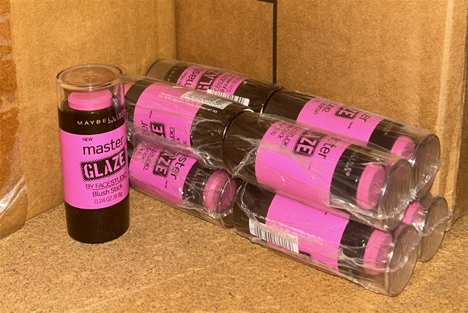 9x MAYBELLINE Master Glaze Blush Sticks