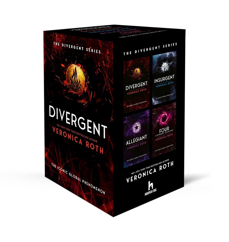 Divergent Series Box Set (Books 1-4) by Veronica Roth (Author) NB: slightly