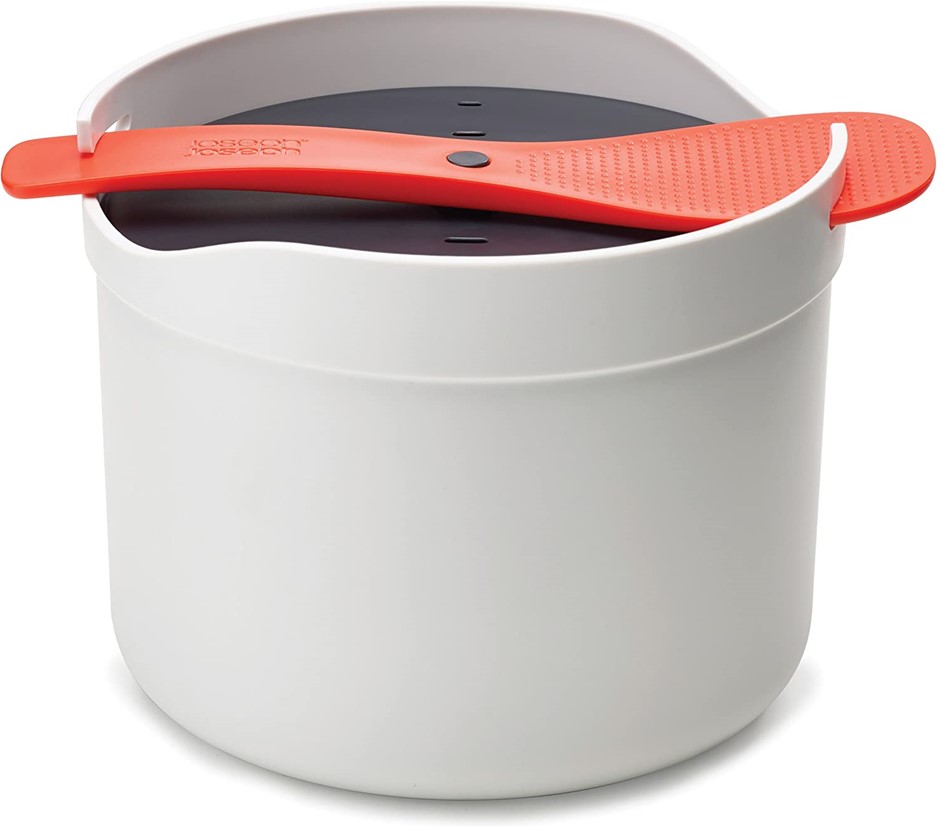 JOSEPH JOSEPH M-Cuisine Microwave Rice Cooker, 2L Capacity, Includes: Cooki