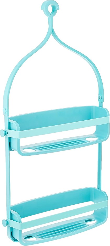 Umbra Flex Hanging Shower Caddy, Bathtub Shelf and Bathroom Organizer, 2 Sh