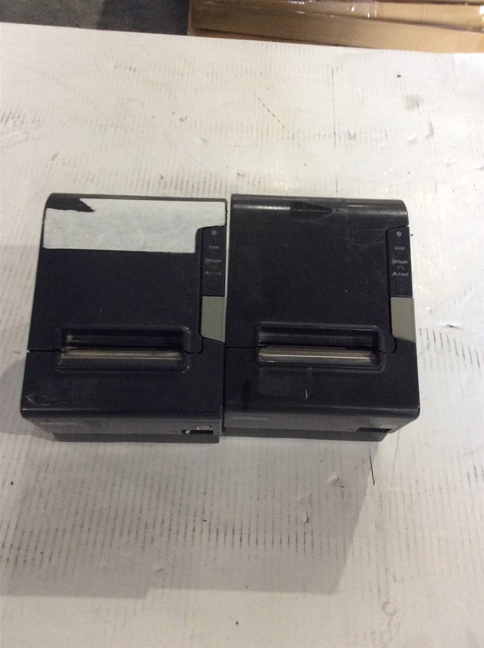 Epson TM-T88V Receipt Printer (Lot of 2)