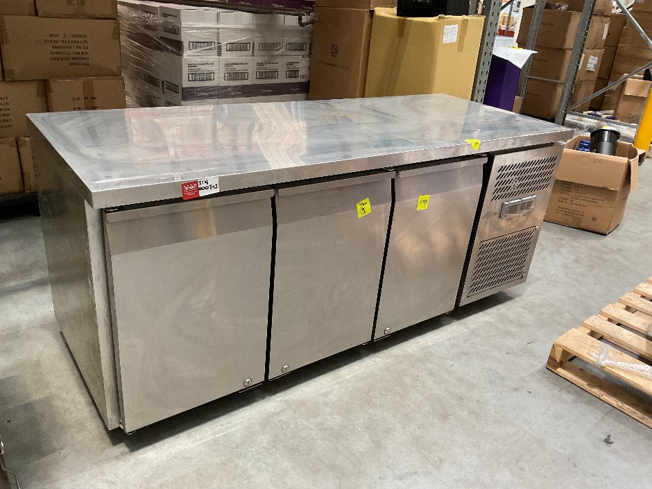 <p>3 Door Under Bench Fridge</p>