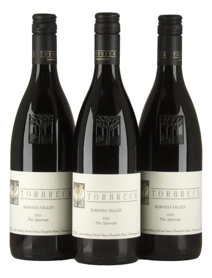 Torbreck The Sporran 2022 (3x 750mL), Barossa Valley.