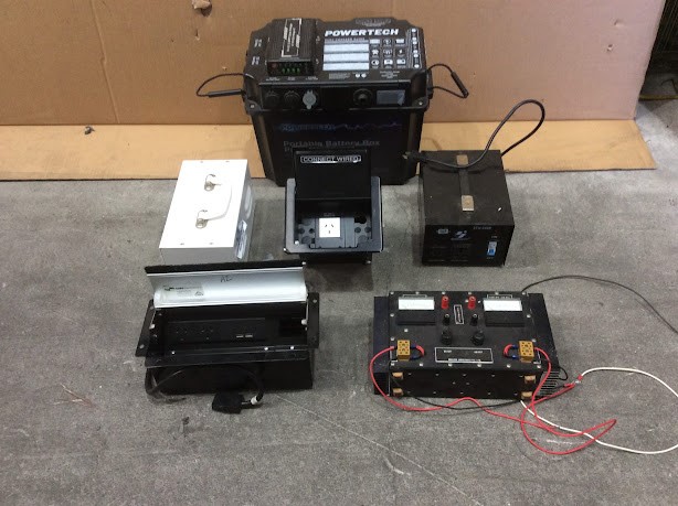 Dick Smith M1153 Transformer & Powertech Battery Box & Goldsource STU-2000