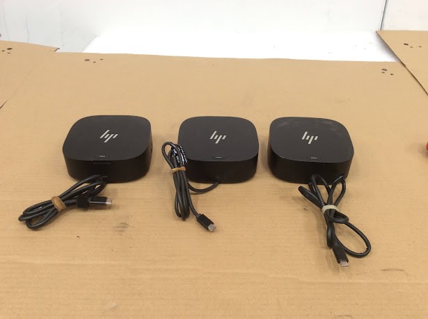 HP USB-C/A Universal Dock G2/USB-C Dock G5/G5 Essential HSN-IX02 (Lot Of 3)