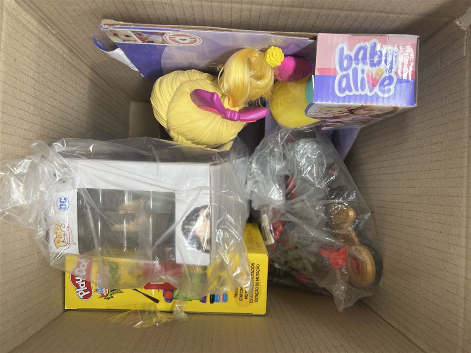 4 x Assorted Kids Toys. NB: Photo as is. Some Not in Original Packaging, So