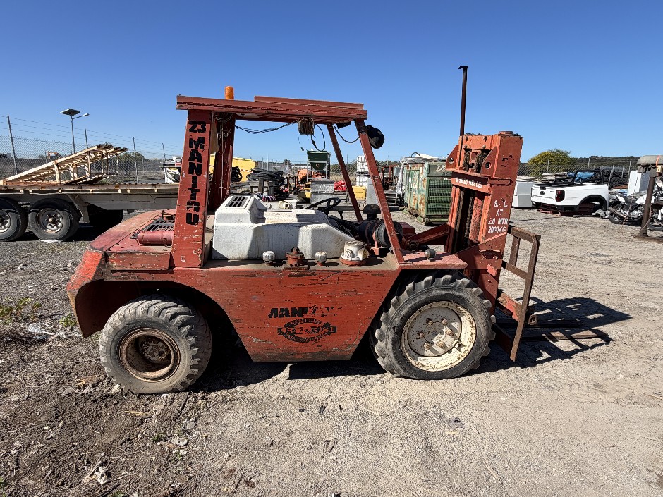 <p>Manitou 4RM20HP 4x4 Counter Balance Forklift</p>