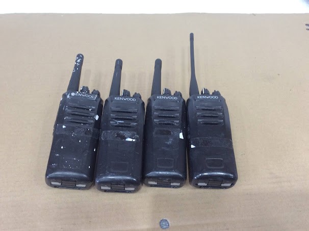 Kenwood Portable Two-way Radios (Lot of 4)