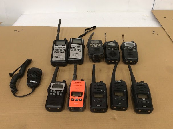 Uniden UH820S&UH710SX&UH065SX&UH049SX&UH075 UHF CB Radios (Lot of 11)