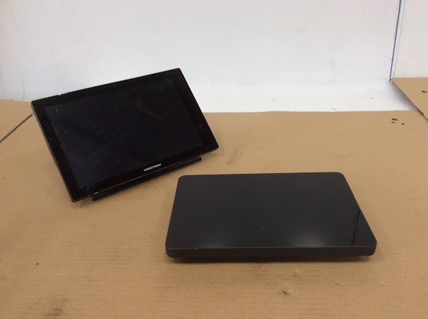 Logitech Tap VR0028 Controller&Crestron TSW-1060-TTK-B-S Mount Touch Screen