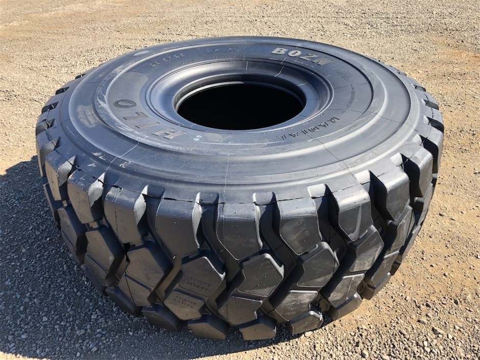 <p>Quantity of 1 29.5-R25 Radial Earthmoving Tyre (Unused),</p>