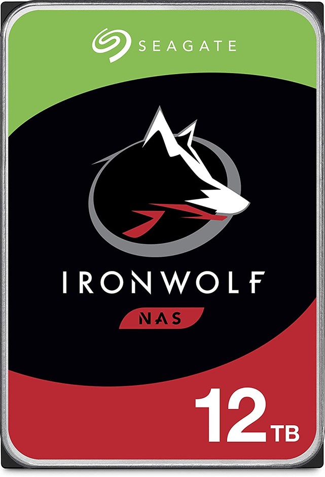 SEAGATE IronWolf 12TB NAS Internal Hard Drive HDD – (ST12000VN0008). RRP: $