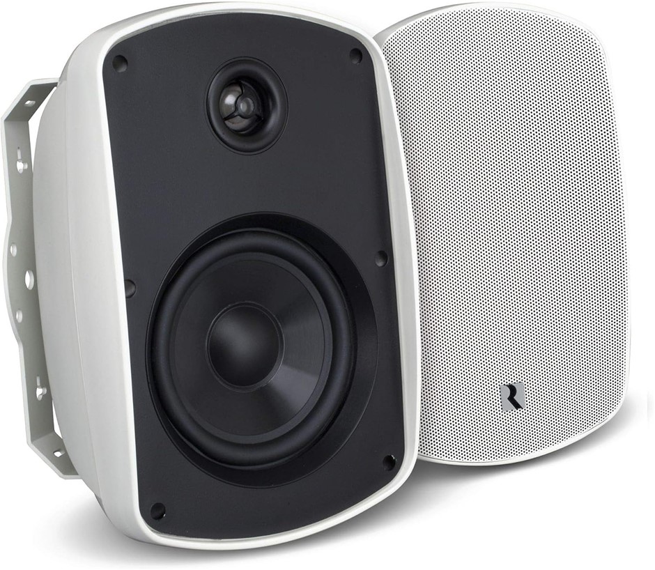 Russound 5B65 Outdoor 2-Way Loudspeaker Pair, 6.5-Inch. NB: Used, Not In Or