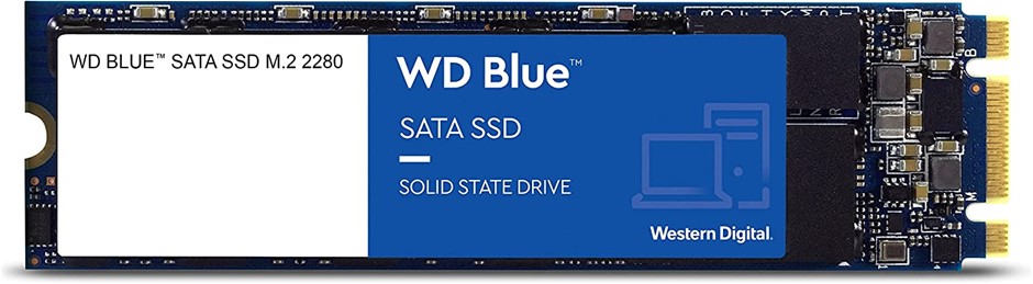 WESTERN DIGITAL Blue 1TB SATA Solid State Drive M.2, Up to 560 MB/s Read, 5
