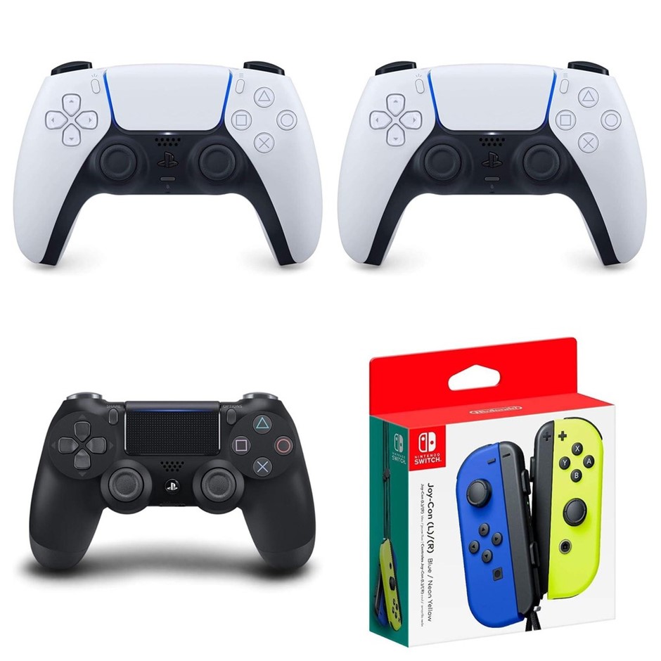 4 x Gaming Controllers. 2 x PLAYSTATION DualSense Wireless Controller. 1 x