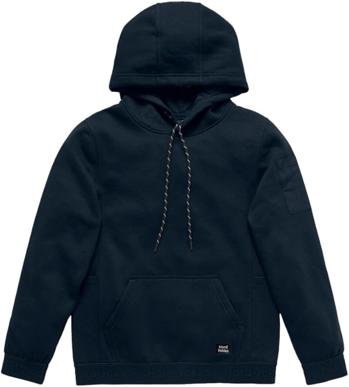 HARD YAKKA Women's Legends Heritage Gladiator Hoodie, Size L, Navy, Y08814.