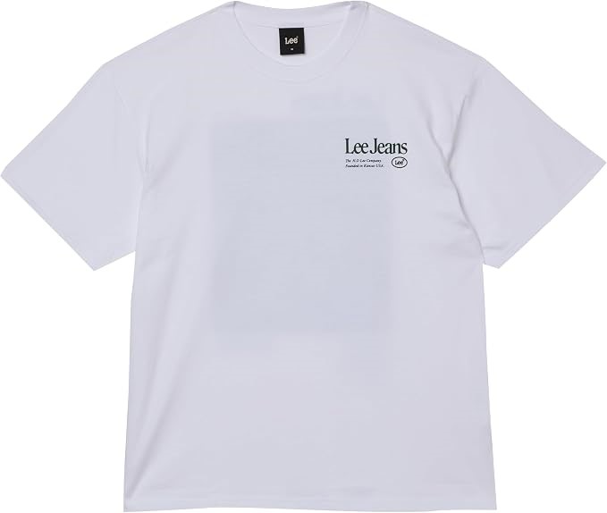 LEE Women's Monstera Baggy Tee, Size 14, Optic White, L/652511/QS2. Buyers