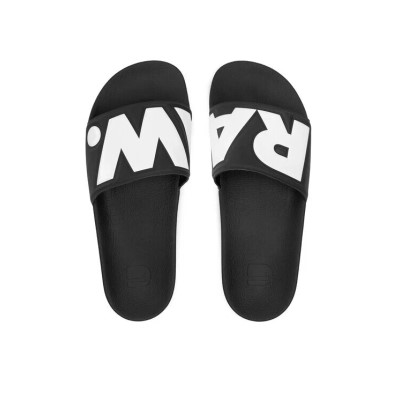 G-STAR RAW Men's Cart Slide II Slippers, Black/White. Buyers Note - Discou