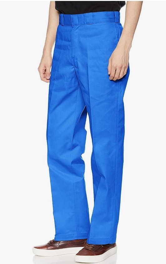 DICKIES Men's Original 874 Work Pant, 30W x 30L, Royal Blue, 874RB. Buyers