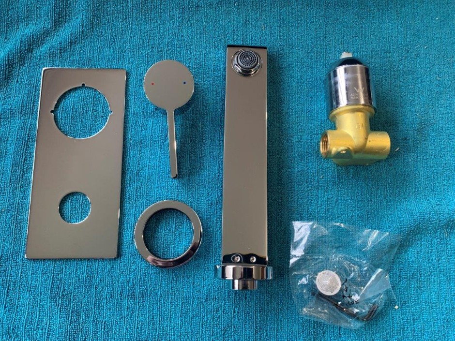 1 x Dorf Enigma Wall Basin/Bath Mixer (Unused)