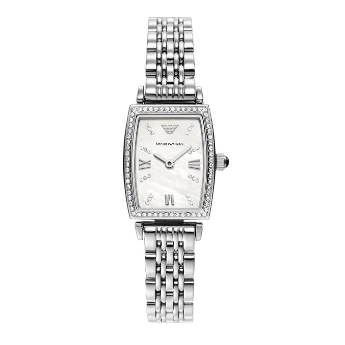Emporio Armani Analog White Dial Women's Watch-AR11405