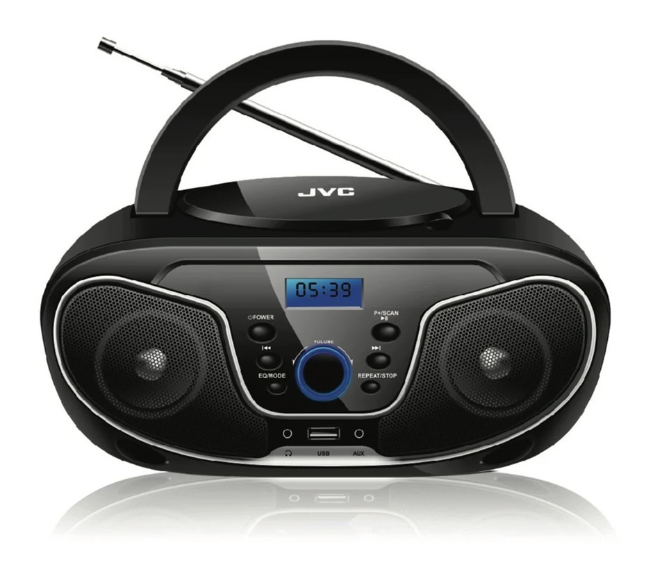JVC Portable CD Player with Bluetooth RD-N327A (Black)