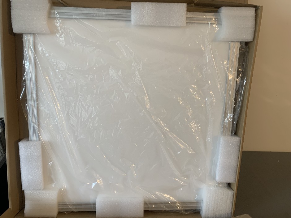 <p>3 x Various Styles and Sized LED Panel Lights (Unused)</p>