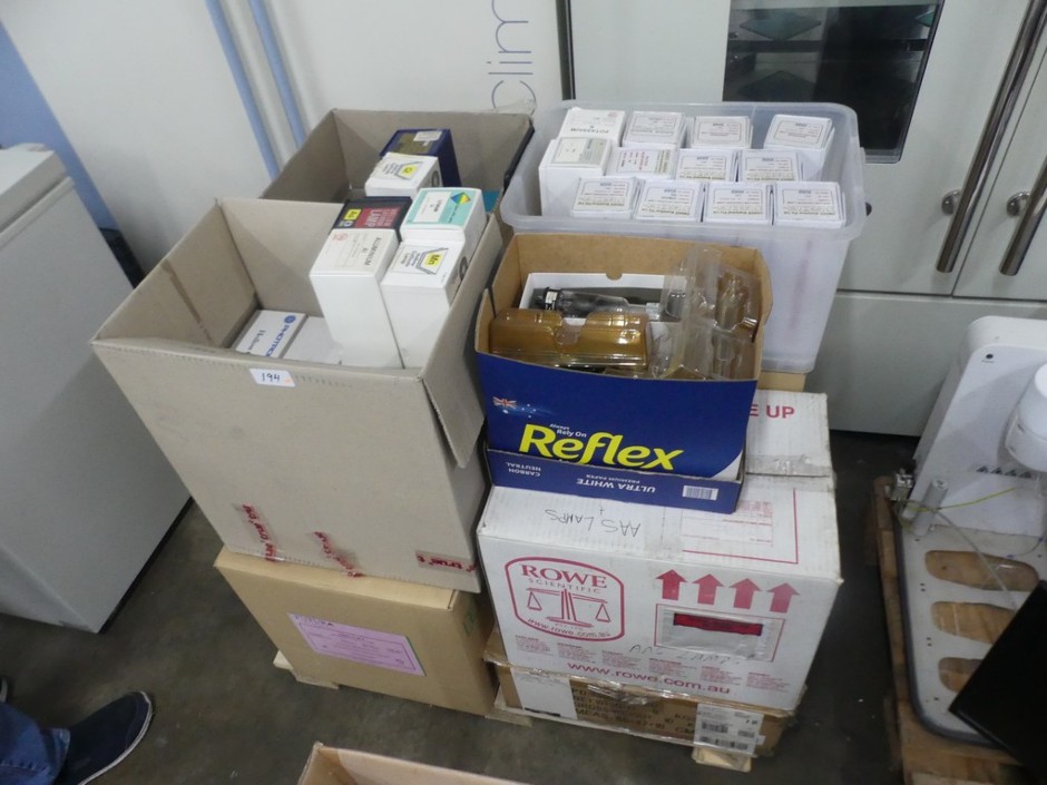 Atomic Absorption (AAS) lamps, assorted types