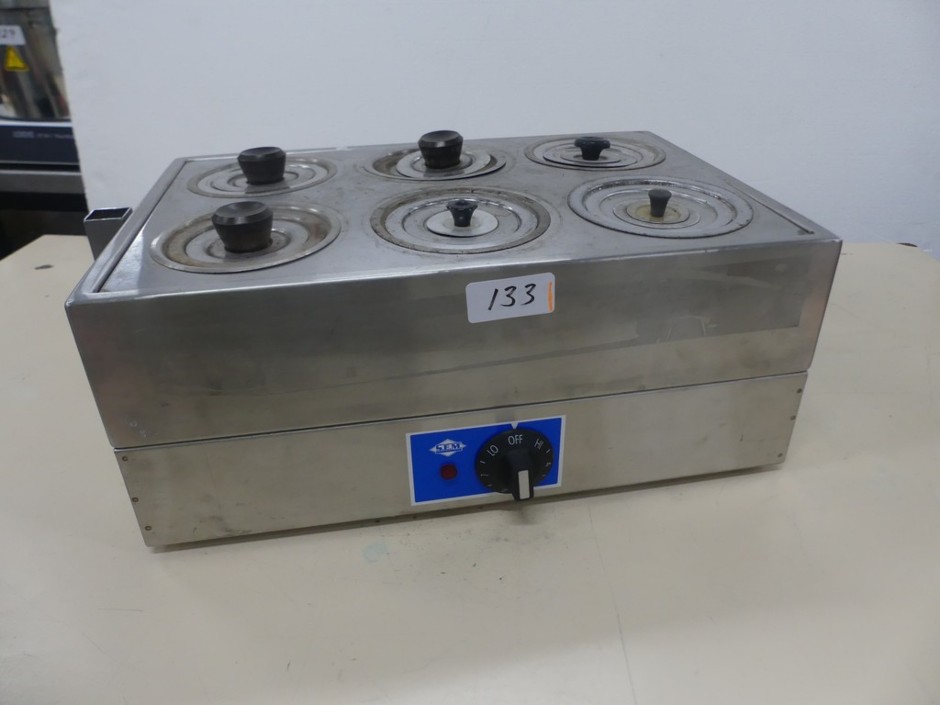 Boiling Bath 6 Place Including Concentric Rings