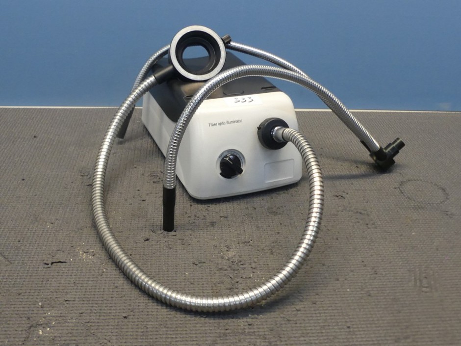 Fibre Optic Illuminator With Dual Arm & Ring Light 150W