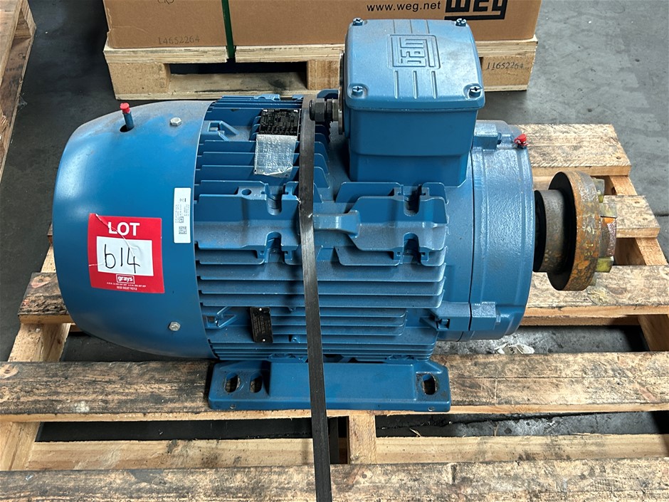 New WEG 30kW 3 Phase Electric Motor (Unused)