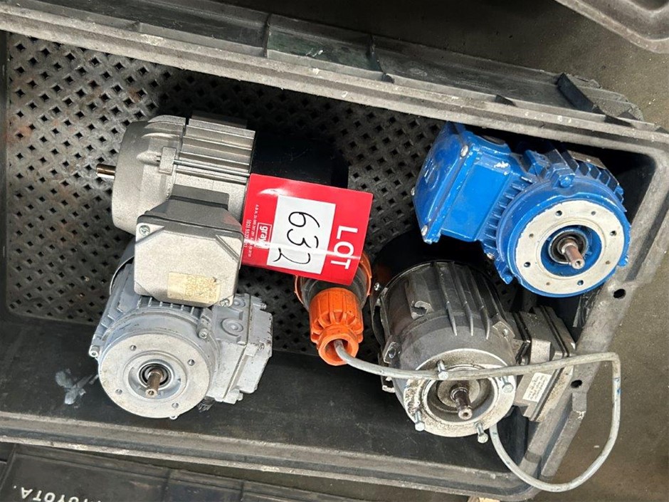 4 x Assorted Electric Motors