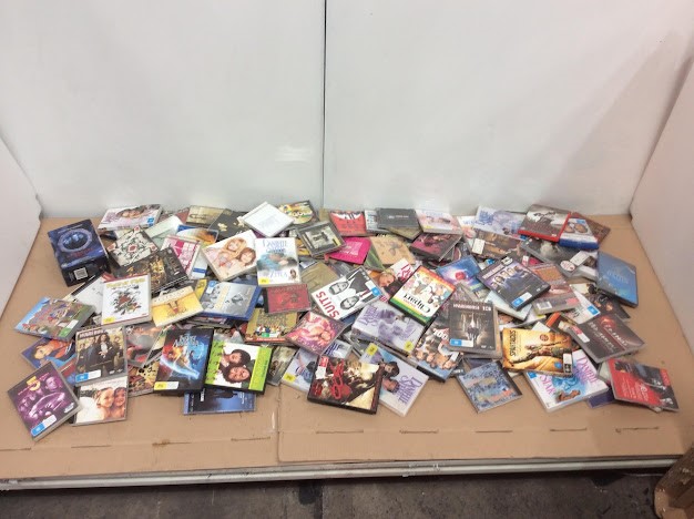Mixed Assorted DVD / VCD / CD Movies