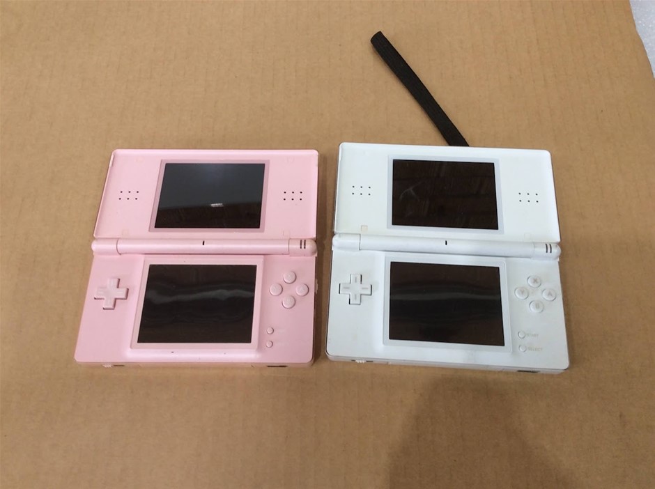 Nintendo DS Lite USG-001 Handheld Game Console (Lot of 2)