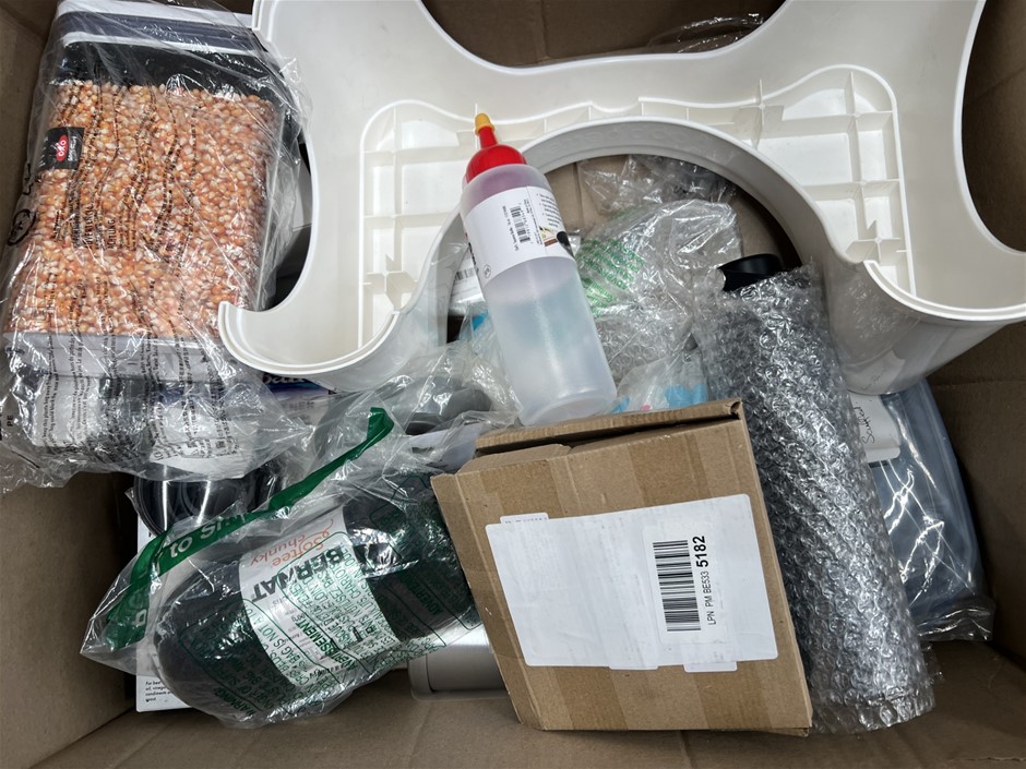 8 x Assorted Home/Kitchenware Products. NB: Photo as is. Some Not in Origin