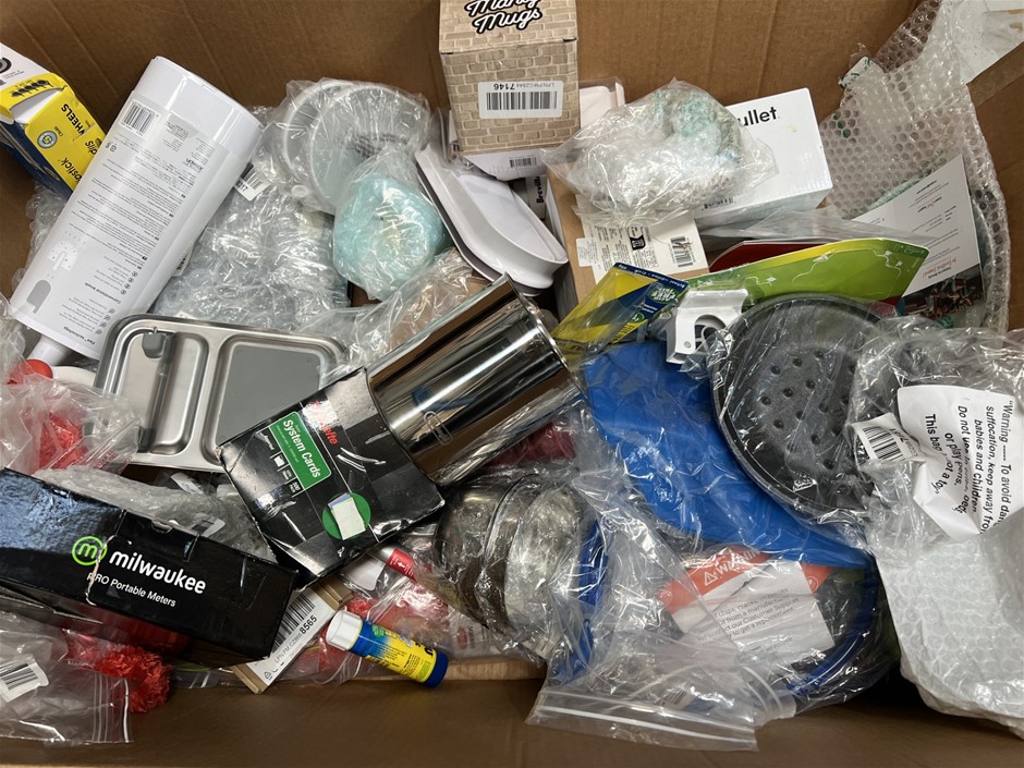12 x Assorted Homeware Products. NB: Photo as is. Some Not in Original Pack