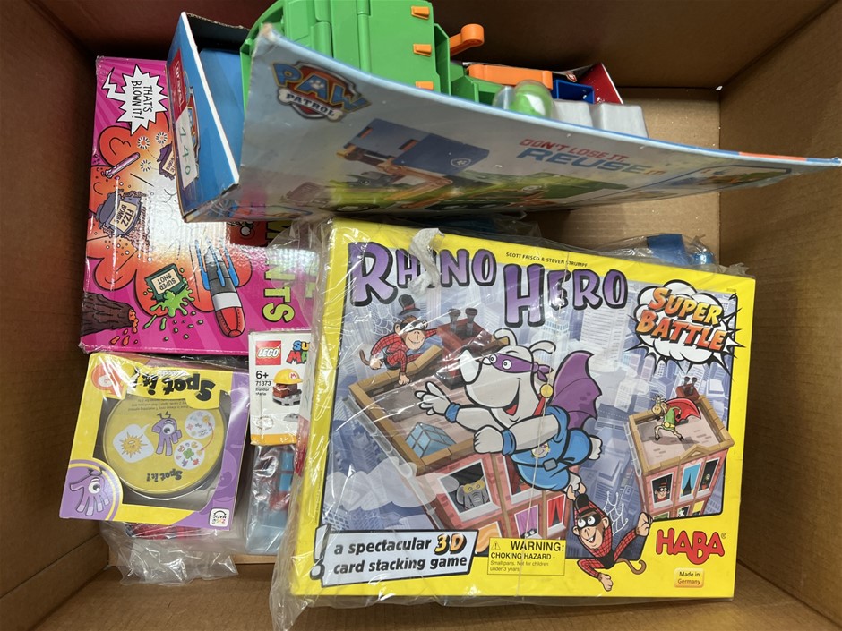 7 x Assorted Kids Toys. NB: Photo as is. Some Not in Original Packaging, So