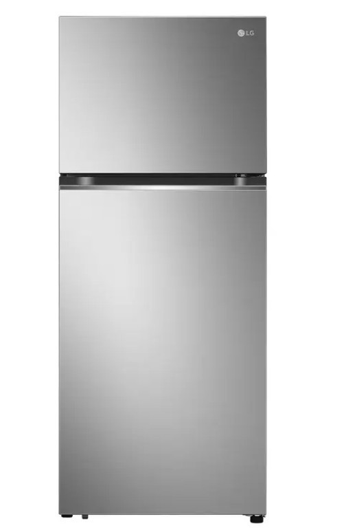 LG 375L Top Mount Fridge, GT-5S, Silver. NB: Not Packaged, Minor Scratches