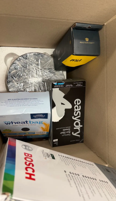 Assorted Box of Homeware Items, incl: Wheat Bag, Bowls and more. NB: Items