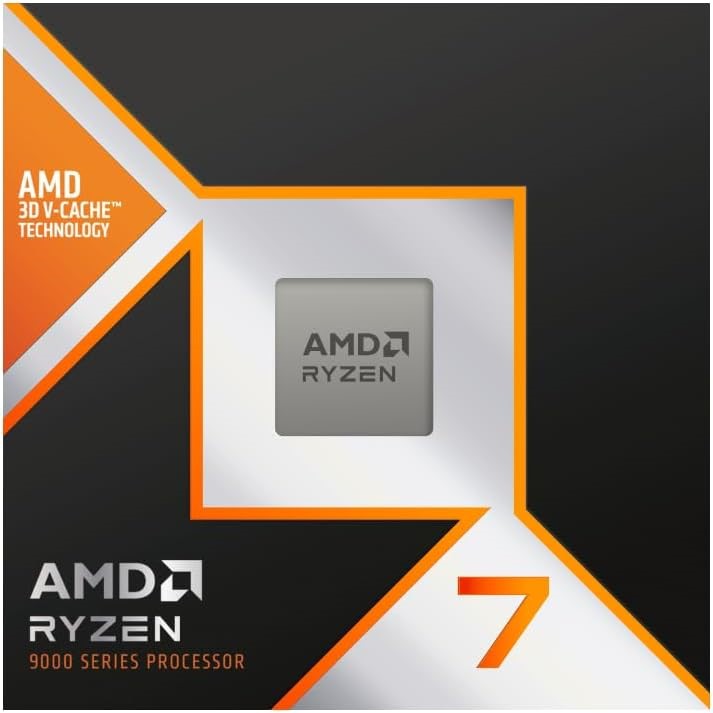 AMD RYZEN 7 9800X3D 8-Core, 16-Thread Desktop Processor. NB: Minor Use. RRP