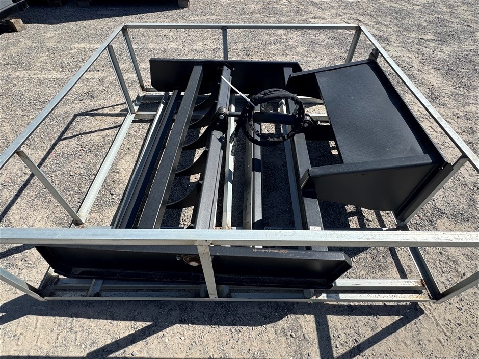 Skid Steer Box Grader Attachment - Unused